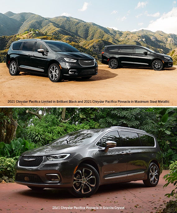 chrysler voyager vs pacifica size