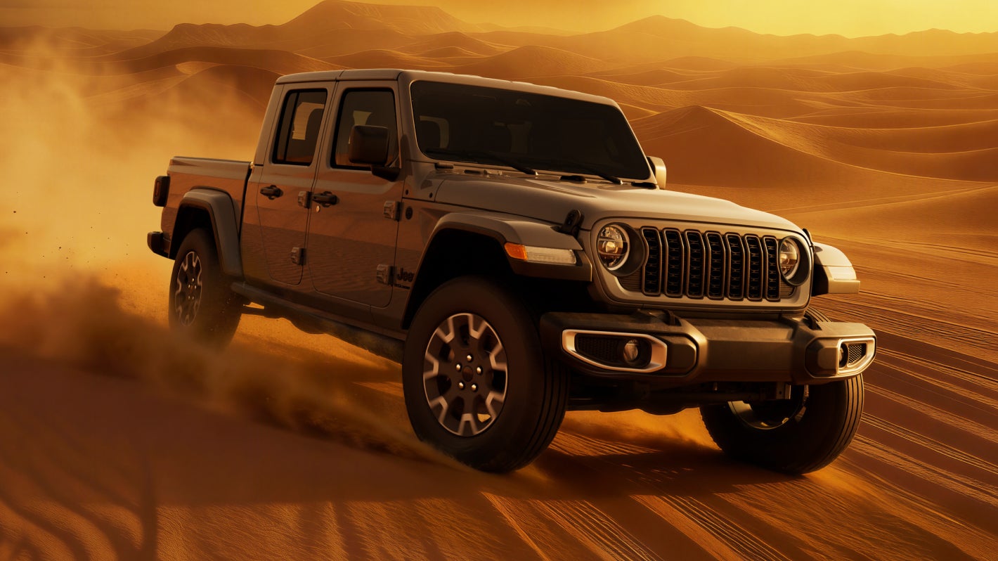 2026 Jeep Gladiator Off-Roading in the Desert